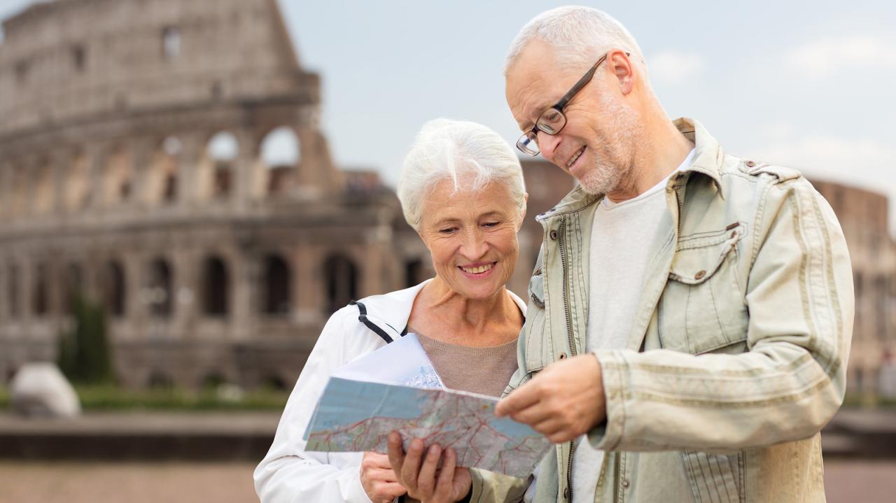 Independent travel options for senior singles in europe