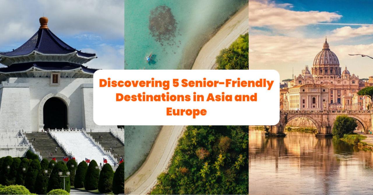 Best european destinations for elderly travelers