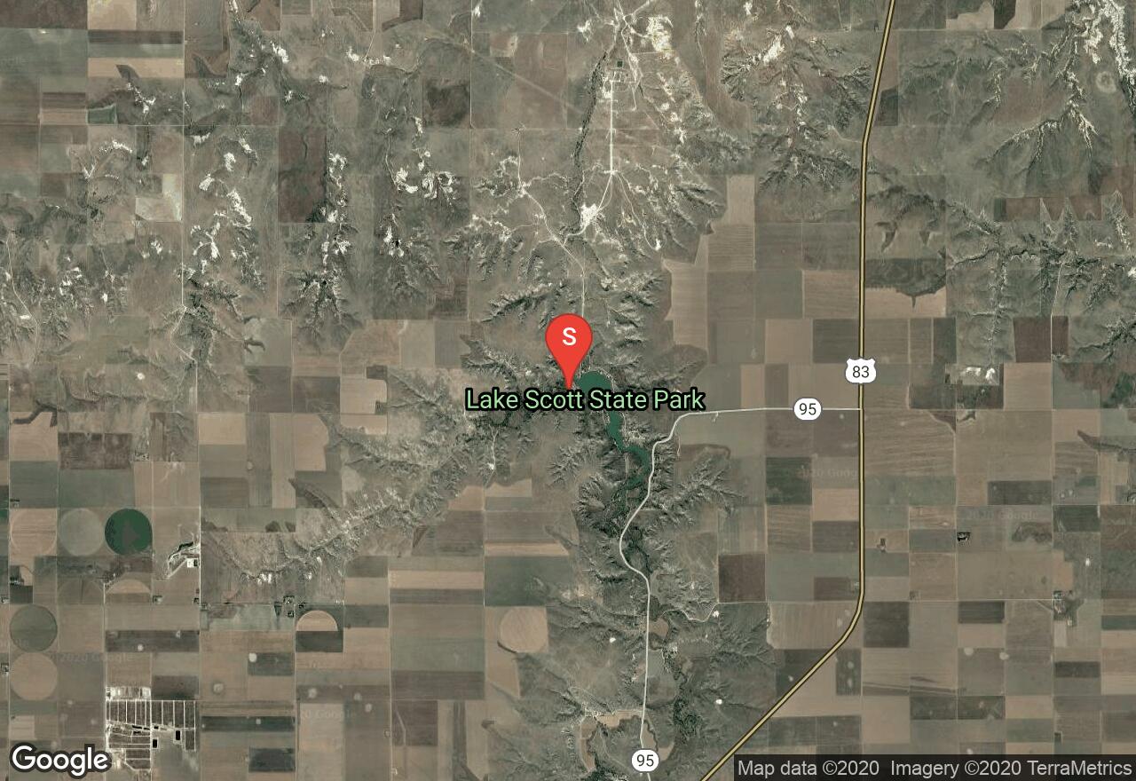 Lakeview Campground map with amenities