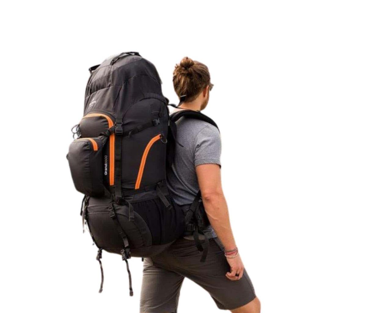 Backpacks for outdoor activities with detachable daypacks