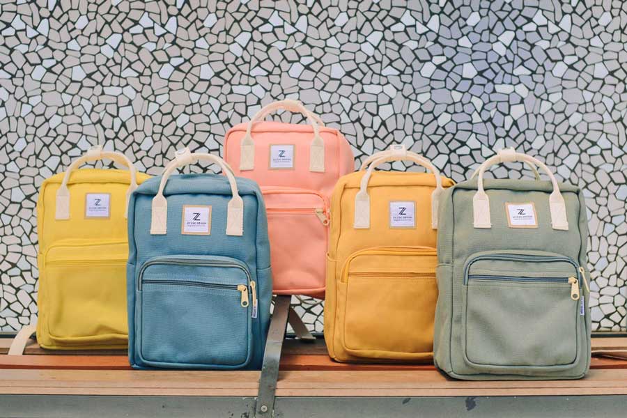 Canadian made backpacks with removable daypack compartments
