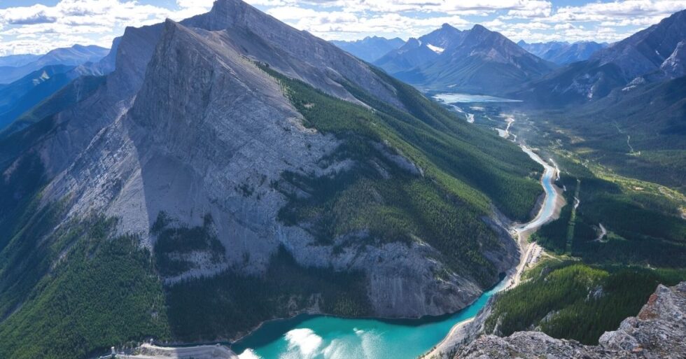Canmore hikes short trailhead rundle riverside access